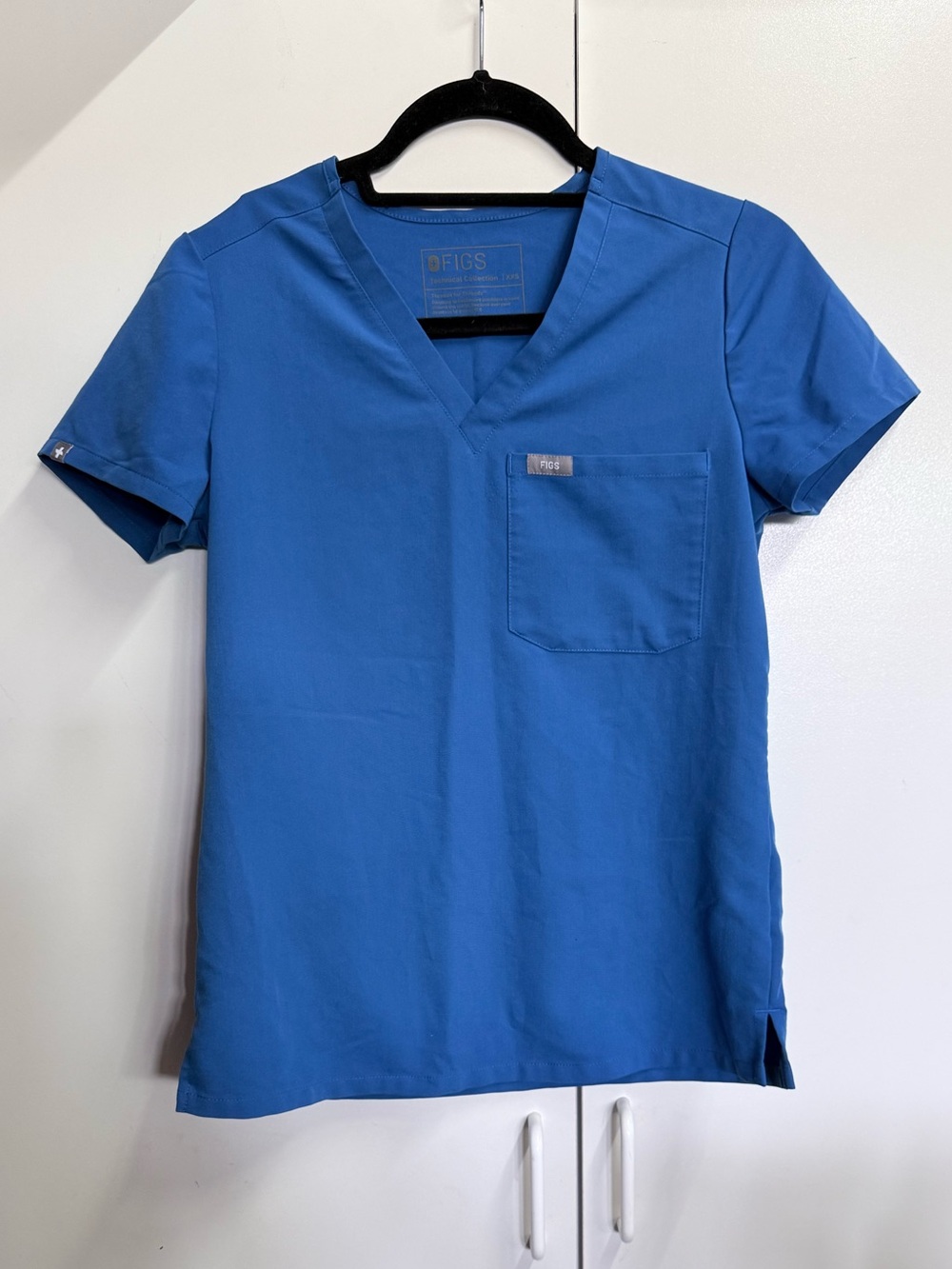 Figs Scrub Top Royal Blue XXS
